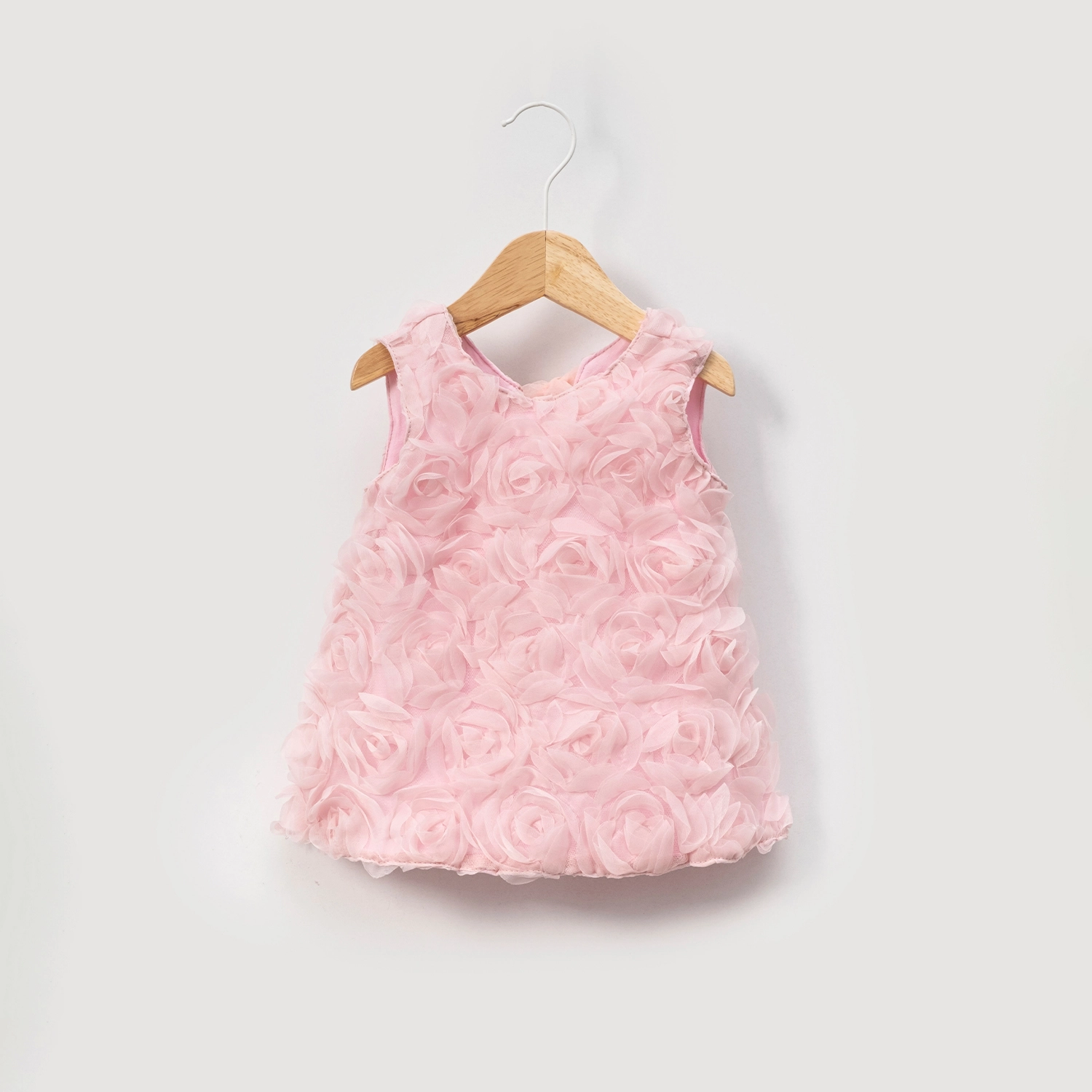 Lindy Pembe Güllü Kız Bebek Takım