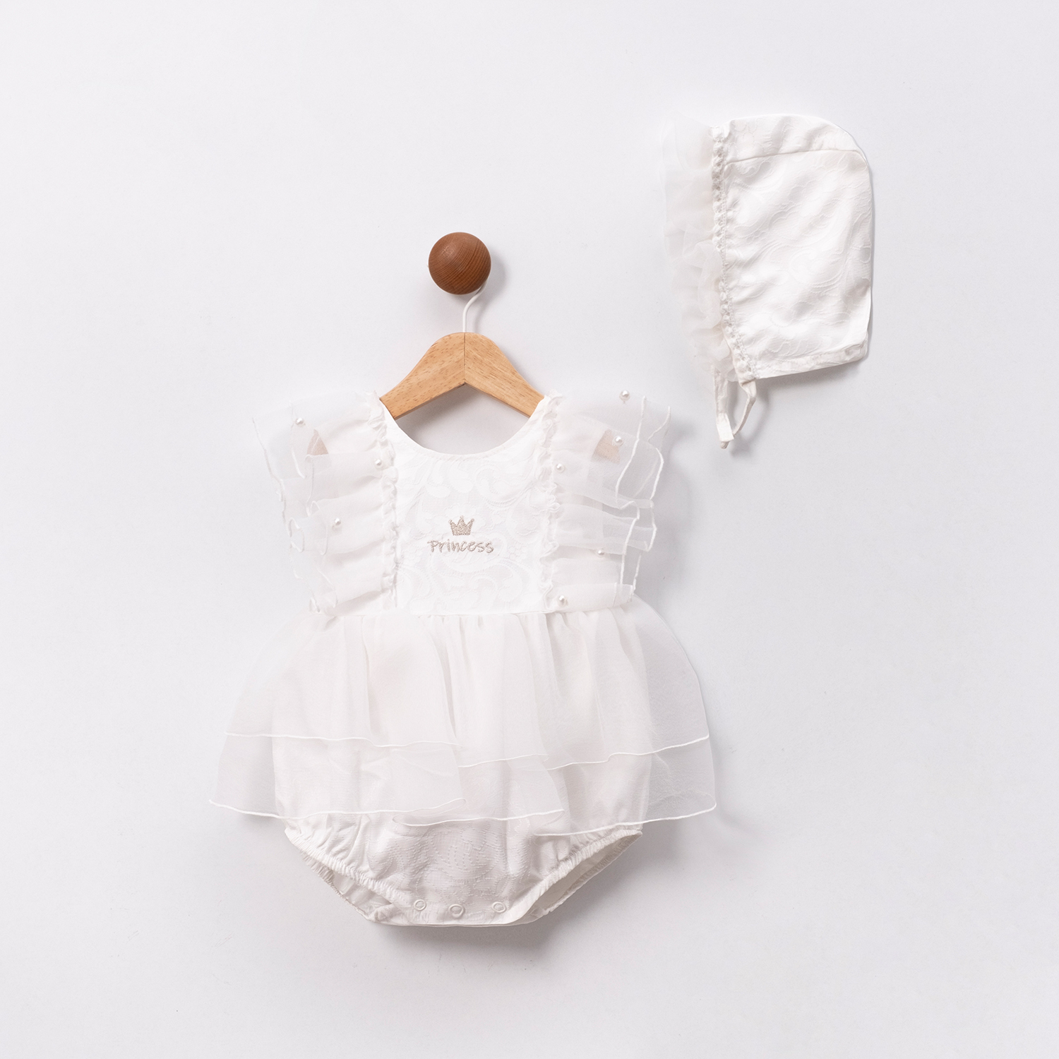Pure Princess Kız Bebek Romper