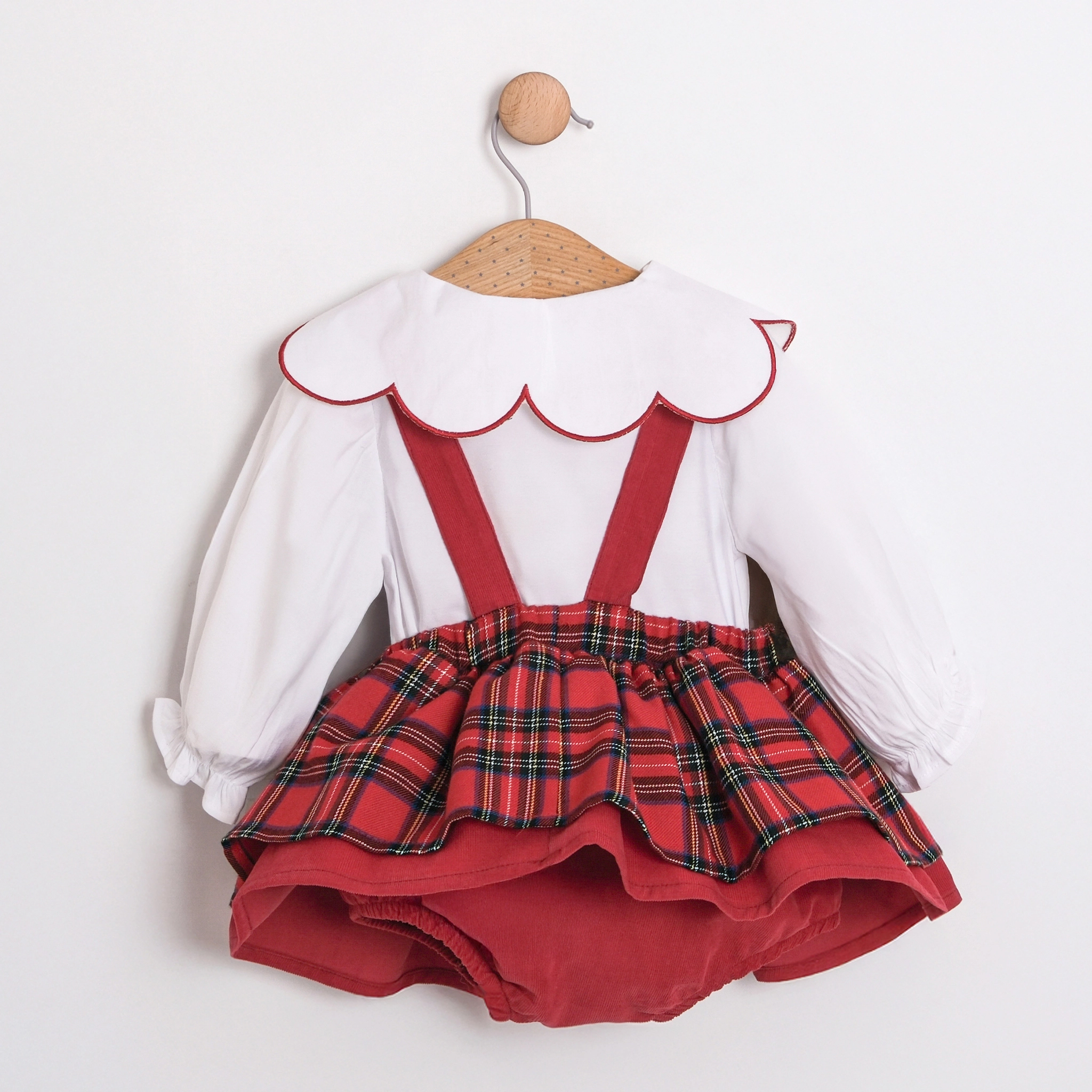 Ruby Kırmızı 2’li Kız Bebek Romper