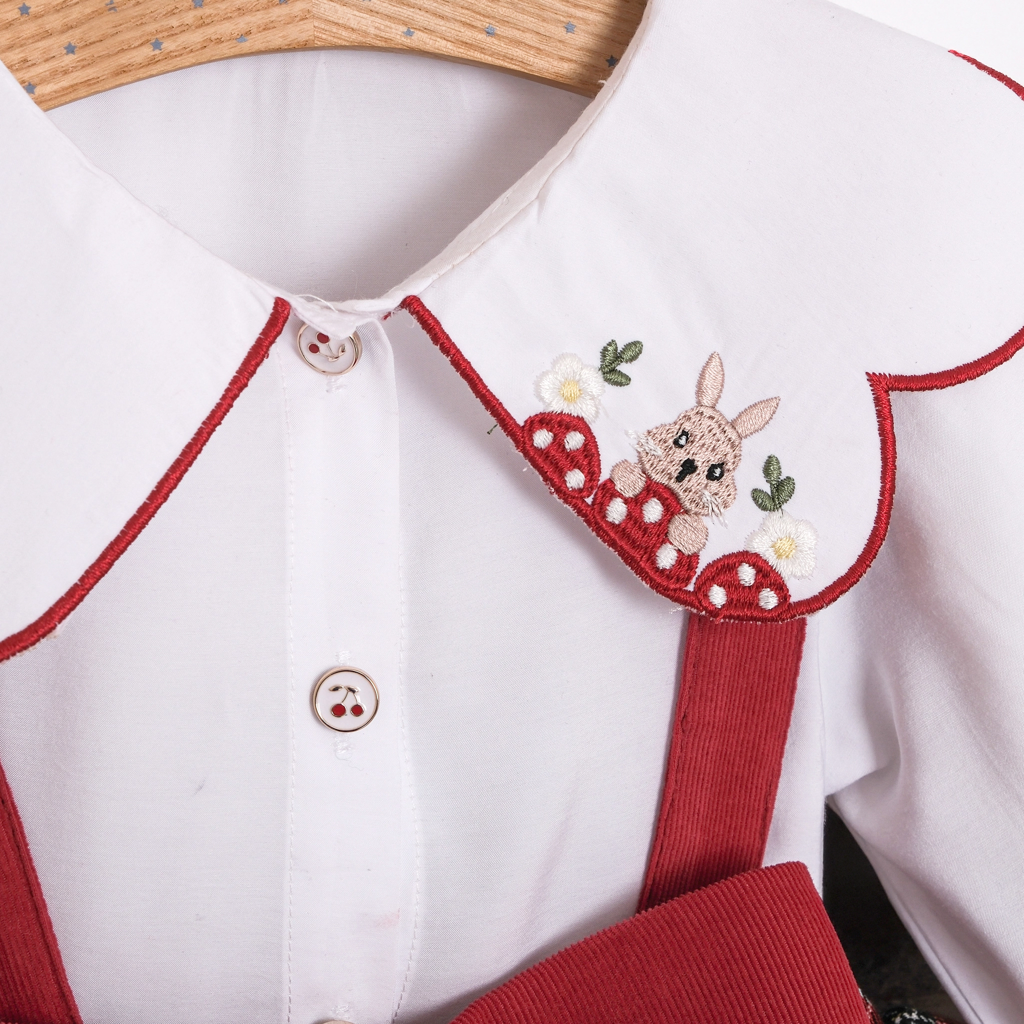 Ruby Kırmızı 2’li Kız Bebek Romper