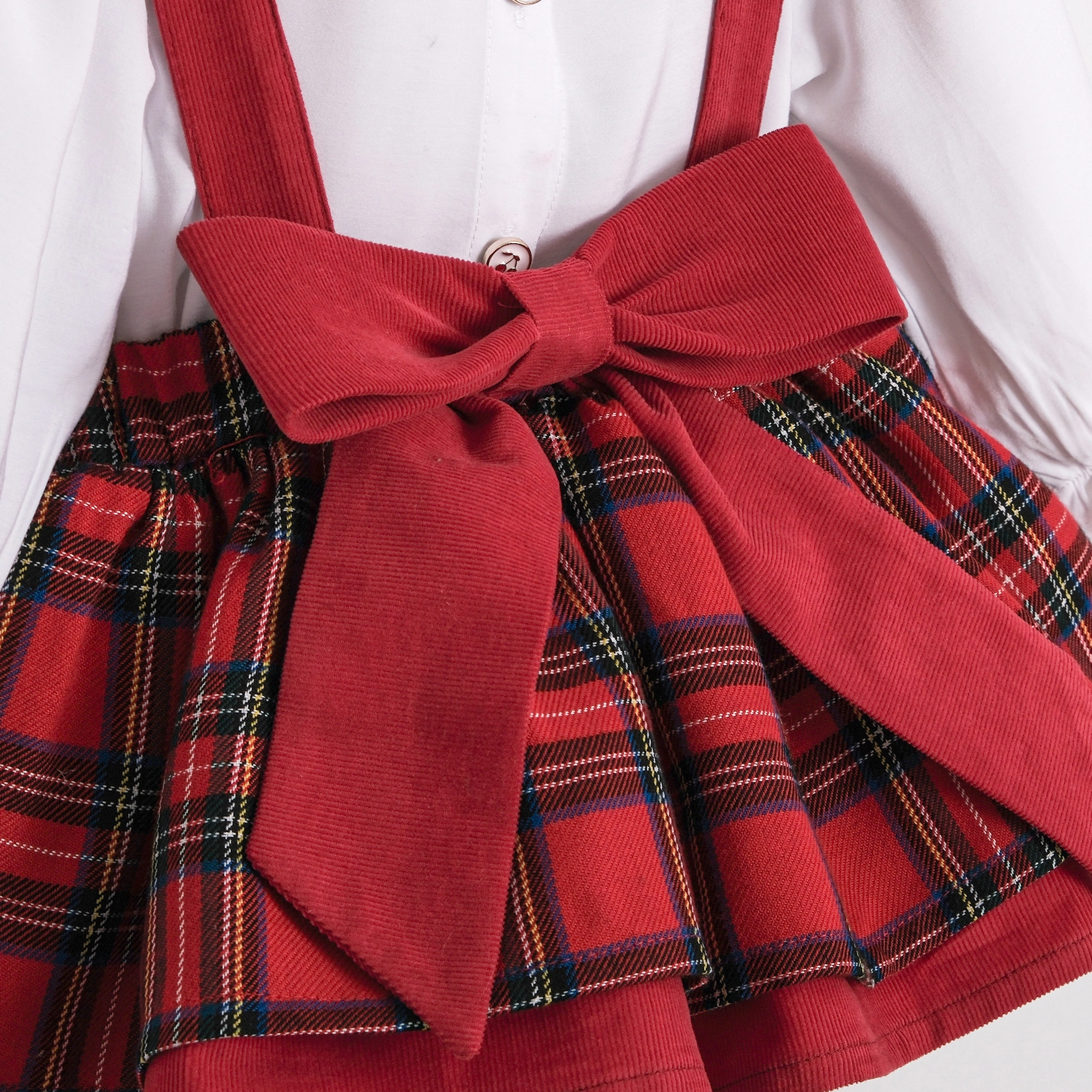 Ruby Kırmızı 2’li Kız Bebek Romper