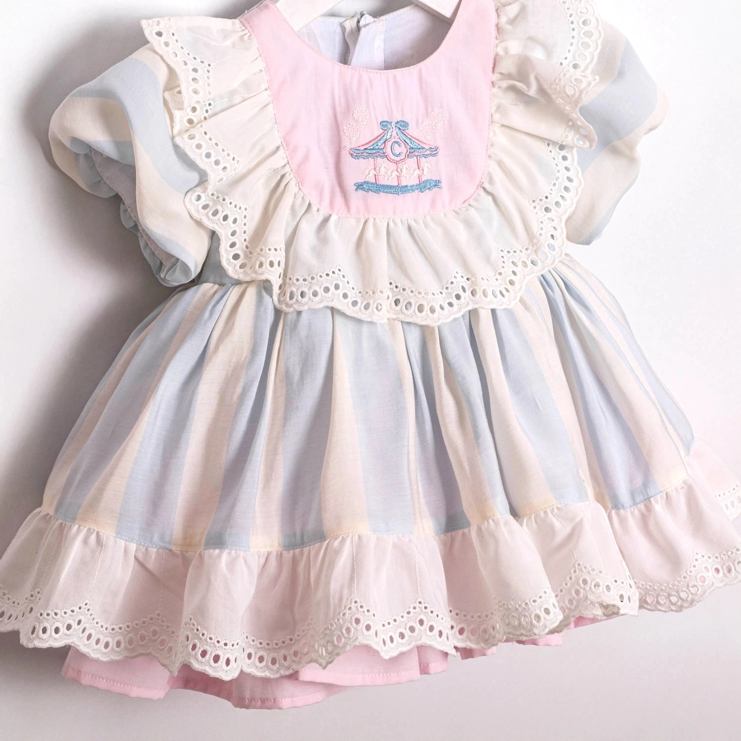 Fairytale Mavi Kız Bebek Masal Elbise