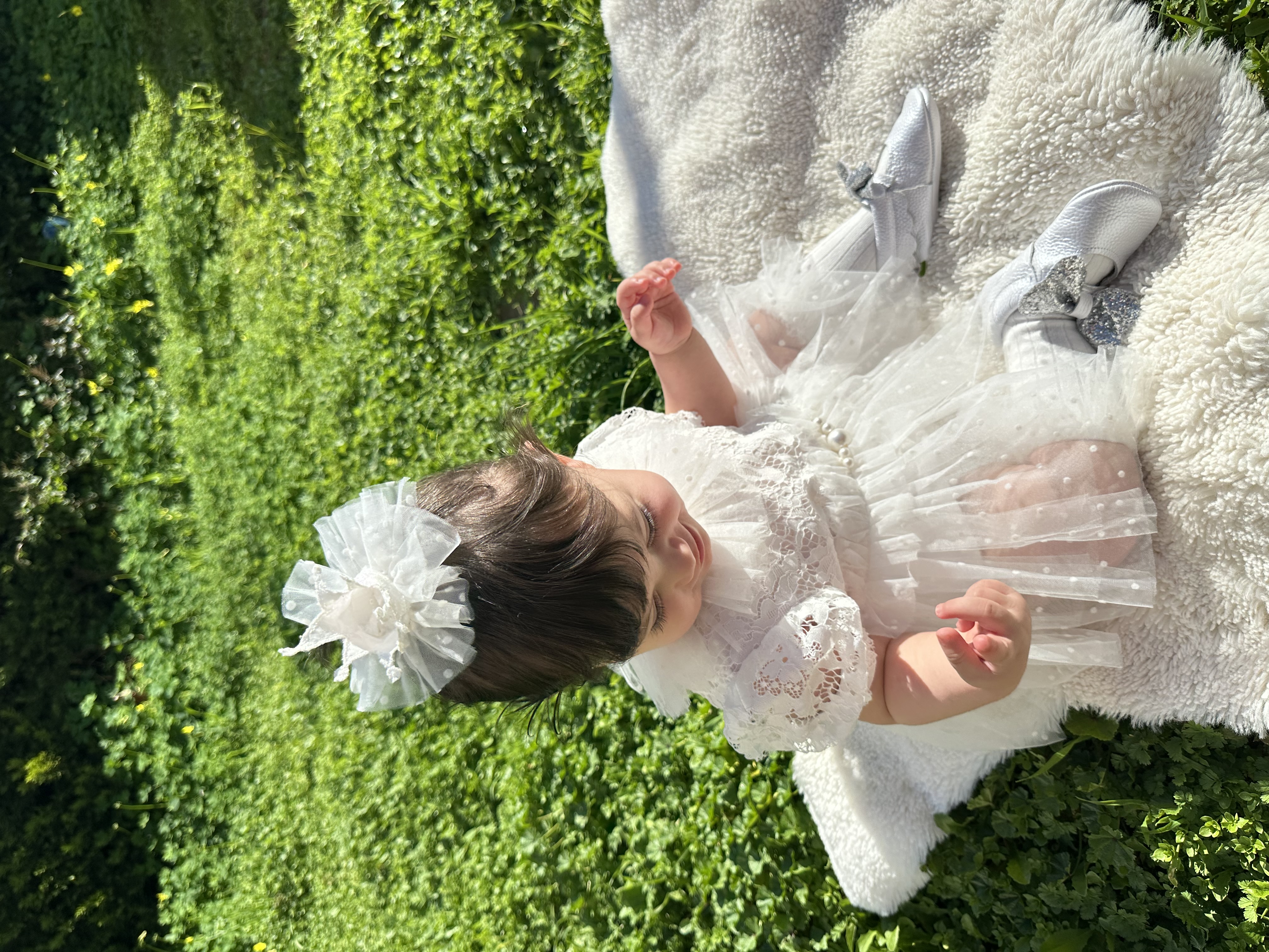 Dream Puantiyeli Tütülü Kız Bebek Romper