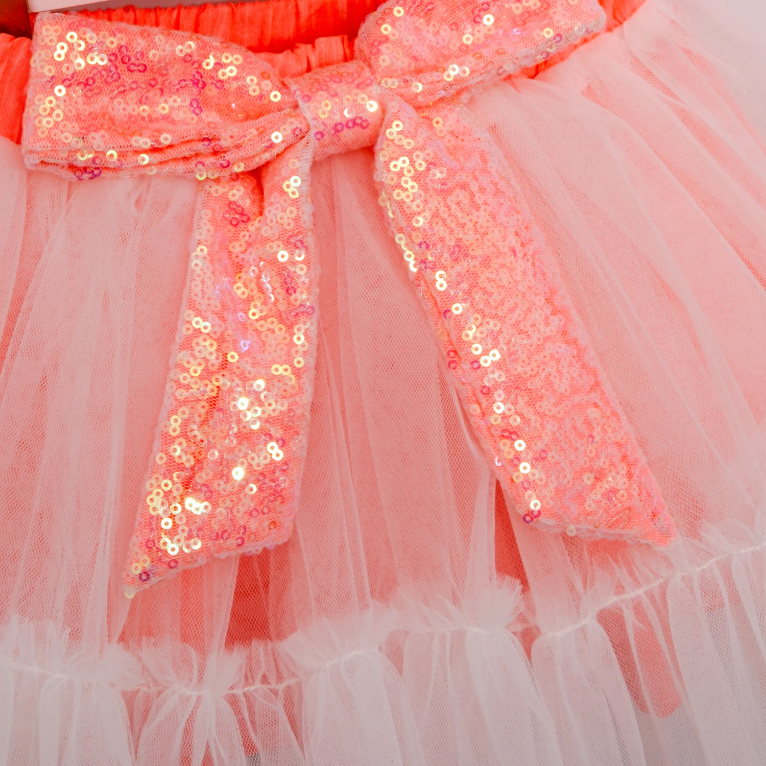 Carlotta Neon Pembe Pullu Kız Çocuk Takım
