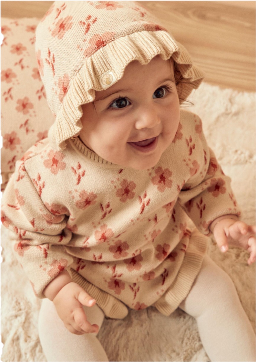 Fiorella Çiçekli 3’lü Kız Bebek Romper Set