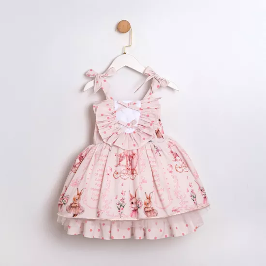 Essie Pudra Masal Diyarı Kız Çocuk Elbise