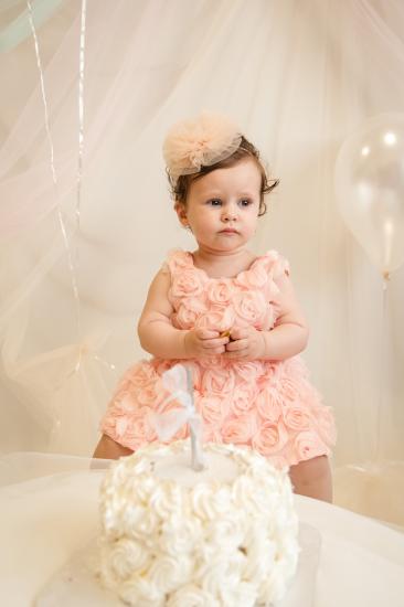 Lindy Somon Güllü Kız Bebek Takım