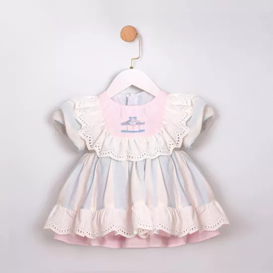 Fairytale Mavi Kız Bebek Masal Elbise