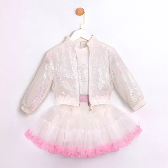 Gaia Pullu Kız Çocuk 3’lü Takım