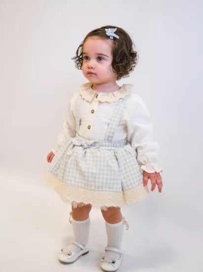 Mariella Mavi Kız Bebek 2’li Takım