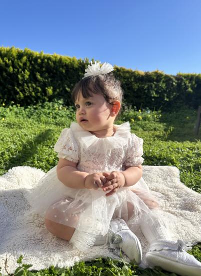 Dream Puantiyeli Tütülü Kız Bebek Romper