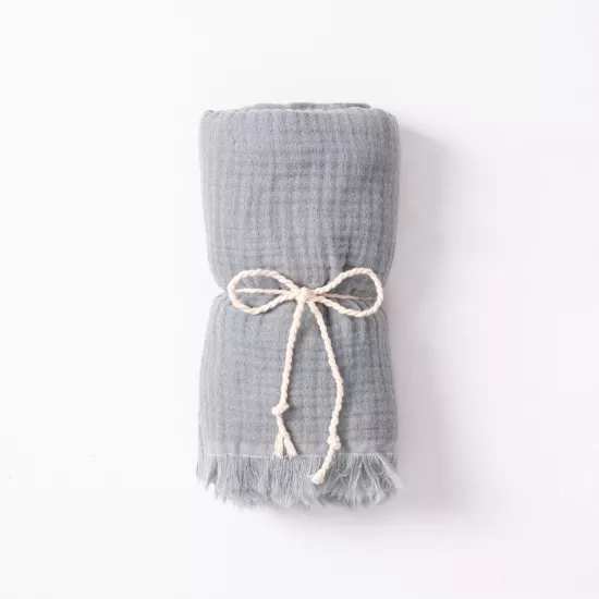 Gri Müslin Battaniye